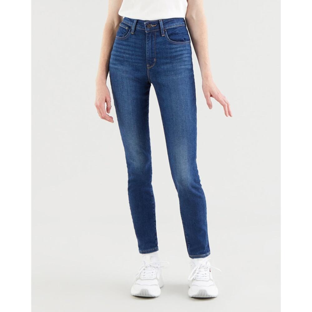 Levi's Premium 721 High Waisted Denim Skinny Jeans Blue Women's Plus Size 20W
